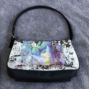 Authentic Disney Tinkerbell Top Zipper Purse